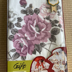 無料 起毛シーツ 薔薇模様（ペット向き？）
