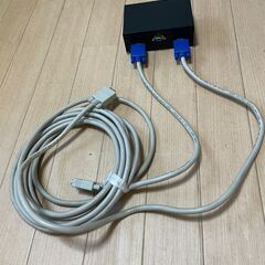 サンワサプライデイスプレイ切替器（⒉回路）SWW-21VLNの画像