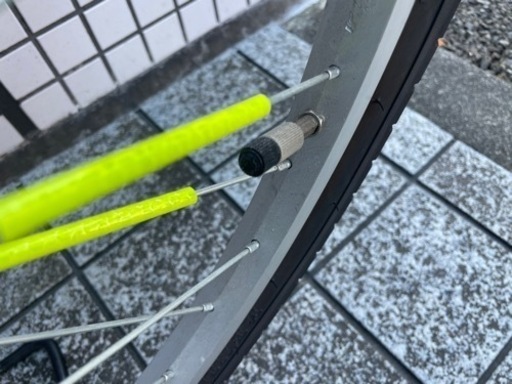 ママチャリ　22インチ　仏式　ベージュ