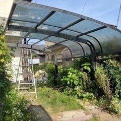 アルミカーポート無料解体引き取ります