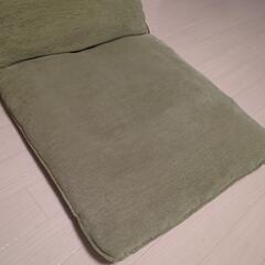 座椅子　グリーンの画像