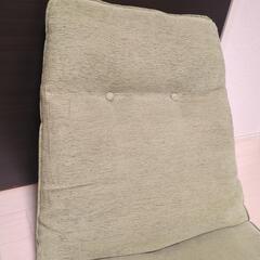 座椅子　グリーンの画像