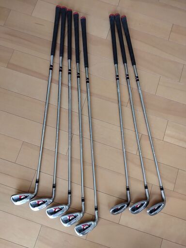 ★左利き用★　テーラーメイド　バーナー　XD　８本