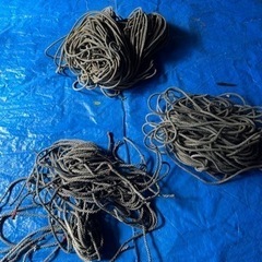 大量！網 刺し網 ロープ アバ フロート 浮 漁具 釣具 値下げ大