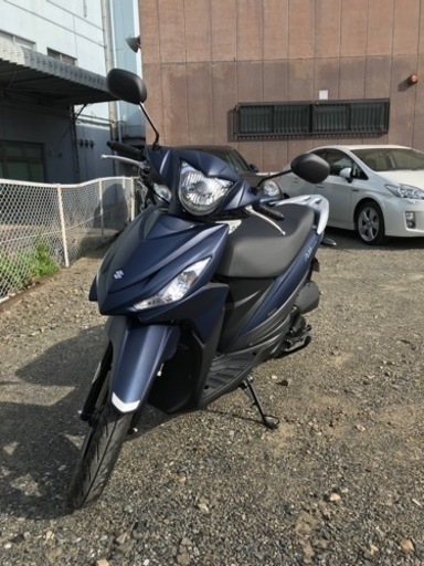 スズキアドレス110cc  2021年10月新車購入　走行距離1700km キズ無し