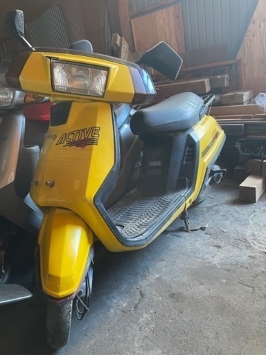 ヤマハ アクティブ50 不動 レストアベース 部品取り