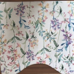 更に値下げしました❗️トイレマット、便座カバーの画像