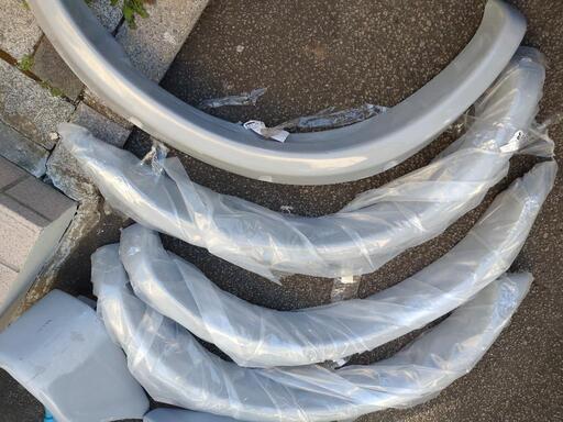 JB23オーバーフェンダーとフロント部分