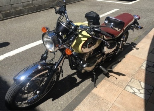 エストレヤRSイエロー　自賠責保険R7.5月まで有り