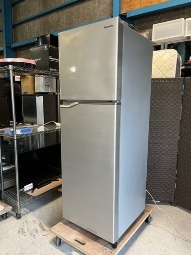 ☆美品!!☆ 大きめ2ドア!! 248L Panasonic ノンフロン冷凍冷蔵庫 NR-B250T-SS 2019年
