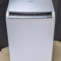 日立　2016年製　電気式ドラム乾燥機 ホワイト 電気洗濯乾燥機(日立/縦型/組込型/洗濯8kg/乾燥4.5kg/2016
