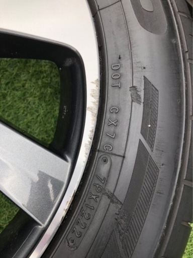H29年式 タイヤ　ハリアープログレスメタル&レザー　235/55R18