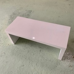 ［1000円］［取りにきてくれる方限定］白色ローテーブルの画像
