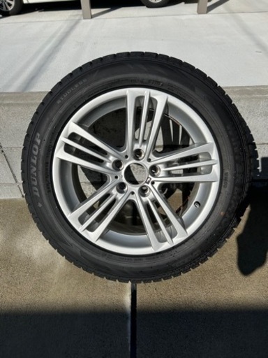  X3 F25 ｽﾀｯﾄﾞﾚｽ&純正ﾎｲｰﾙｾｯﾄ×4