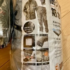 新品 未使用 上下セット 2個セット カッパ 耐久防水 3L 作業着 アウトドア の画像