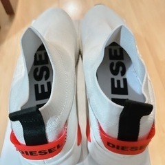 【超美品】DIESELスニーカー27.5cmグレーの画像