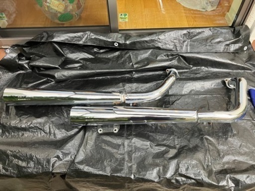 シャドウスラッシャー400 純正マフラー