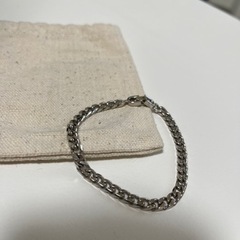 シルバーシンプルブレスレット