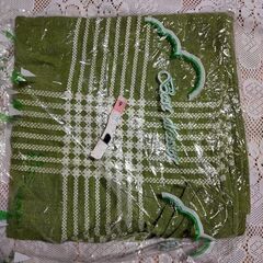 テーブルクロス　緑