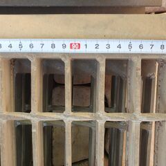 グレーチング 6本 長さ100cm×幅30cm×高さ4cm 【残り2枚】の画像