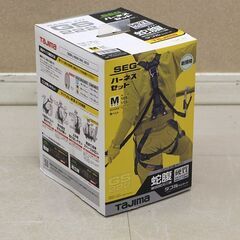 【未使用】 TAJIMA タジマ SEGハーネスセット ハーネスGS 蛇腹ダブルL2 GS222 Mサイズ (HD1723sxwY)
