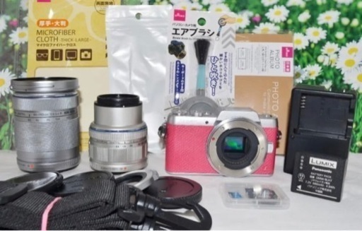 ❤可愛い見た目で高性能❤自撮り・Wi-Fi機能◎Panasonic GF7