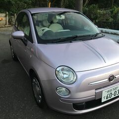 値下げ　フィアット500　ツインエア　フィオーレローザ　車検令和...
