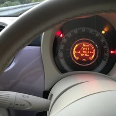 値下げ　フィアット500　ツインエア　フィオーレローザ　車検令和６年９月まで　平成２５年８月登録の画像