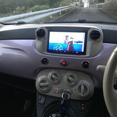 値下げ　フィアット500　ツインエア　フィオーレローザ　車検令和６年９月まで　平成２５年８月登録の画像