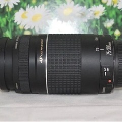 新品級★ラスト一点★望遠レンズ☆美品☆キャノン　Canon EF 75-300mmの画像