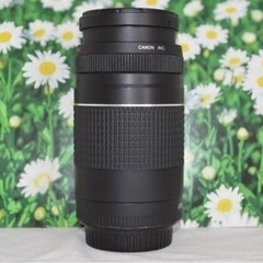 新品級★ラスト一点★望遠レンズ☆美品☆キャノン　Canon EF 75-300mmの画像