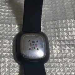Fitbit Sense カーボン/グラファイト　スマートウォッチの画像