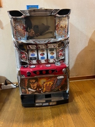 売約済み 押忍！サラリーマン番長 コイン不要機付き スロット台
