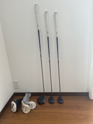 ゼクシオ7】ドライバー、FW3本セット　レディース