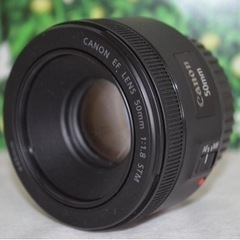美品 Canon EF 50mm F1.8☆新型STM☆単焦点レ...