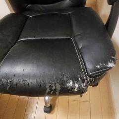 猫が引っ掻いたチェアー　追記有の画像