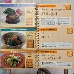 決まりました【送料無料】パラパラ レシピ集 料理本の画像