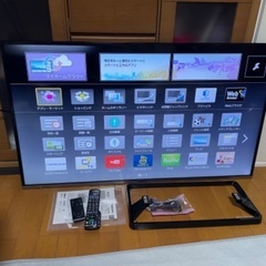 美品 液晶テレビ 50インチ Panasonic VIERA 外付けhdd