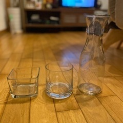 ● ガラス 花瓶 小物 ●の画像