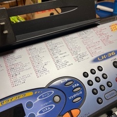 電子キーボード　ピアノの画像