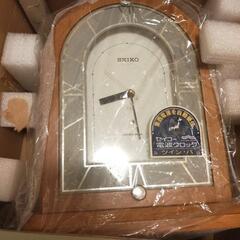 【新品】SEIKO電波クロック