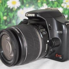 ❤️憧れのCanon一眼レフ❤️Canon EOS Kiss X2 レンズキット
