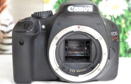 美品 キャノン Canon kiss x4☆スマホに転送♪☆初心者おススメ☆