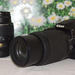Nikon ニコン D3000❤一眼レフ❤ダブルレンズ❤初心者に...