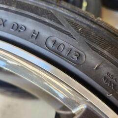 値下げしました　19インチアルミホイール+タイヤセットの画像