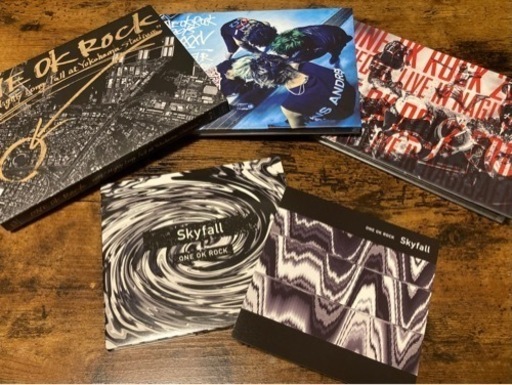 ONE OK ROCK ライブDVD & sky fall CD(非売品)