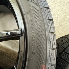 美品　225/45R/18 スタッドレス　タイヤホイールセット　KENDAの画像