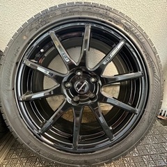 美品　225/45R/18 スタッドレス　タイヤホイールセット　KENDAの画像