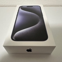 iPhone 15 Pro ブルーチタニウム 128 GB SIMフリー