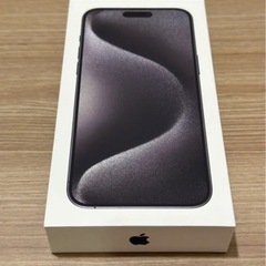 iPhone 15 Pro Max チタニウムブラック iPhone 15 Pro Max 512GB - ブラックチタニウム（SIMフリー）[整備済